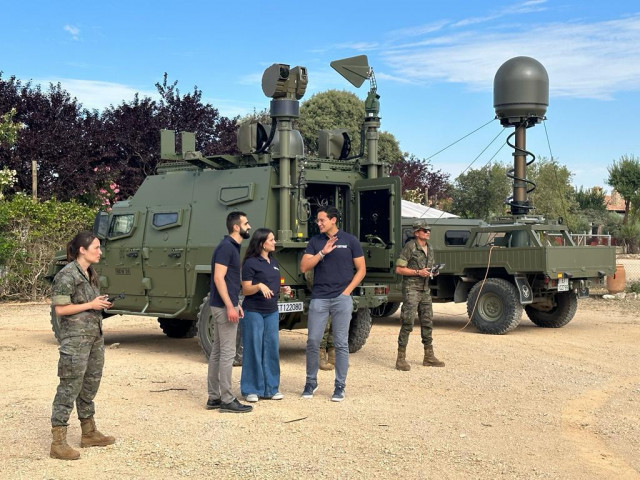 El Ejército quiere una batería antidrón Cervus III para combatir la creciente amenaza de los RPAS