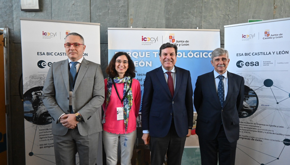 Castilla y León se estrena como el tercer centro de incubación de proyectos espaciales de la ESA en España
