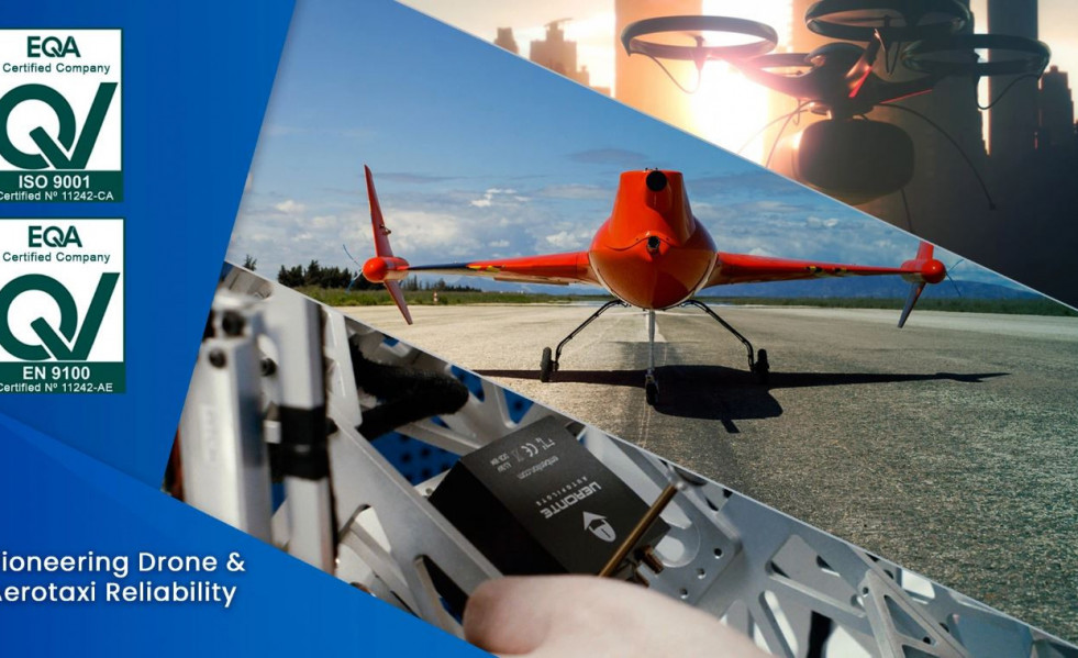 Embention incorpora el estándar de calidad EN9100 en sus tecnologías para drones y aerotaxis