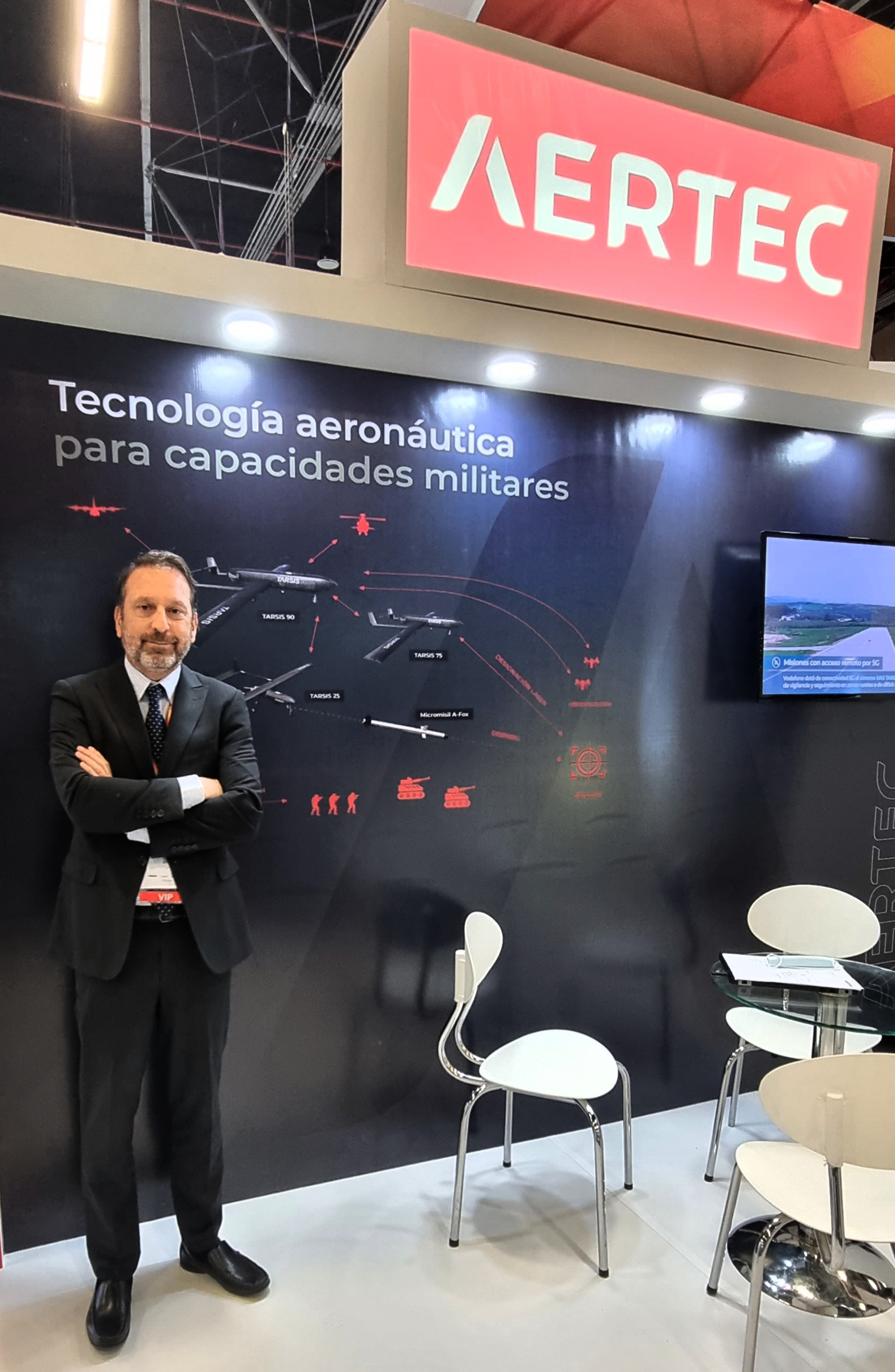 Aertec promociona en Colombia sus sistemas de coordinación de aeronaves no tripuladas