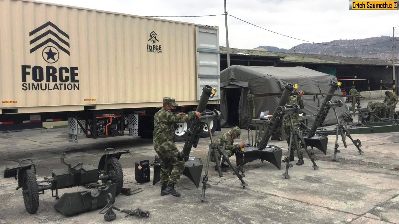 Colombia negocia la compra de un quinto simulador de artillería con Force Improvement