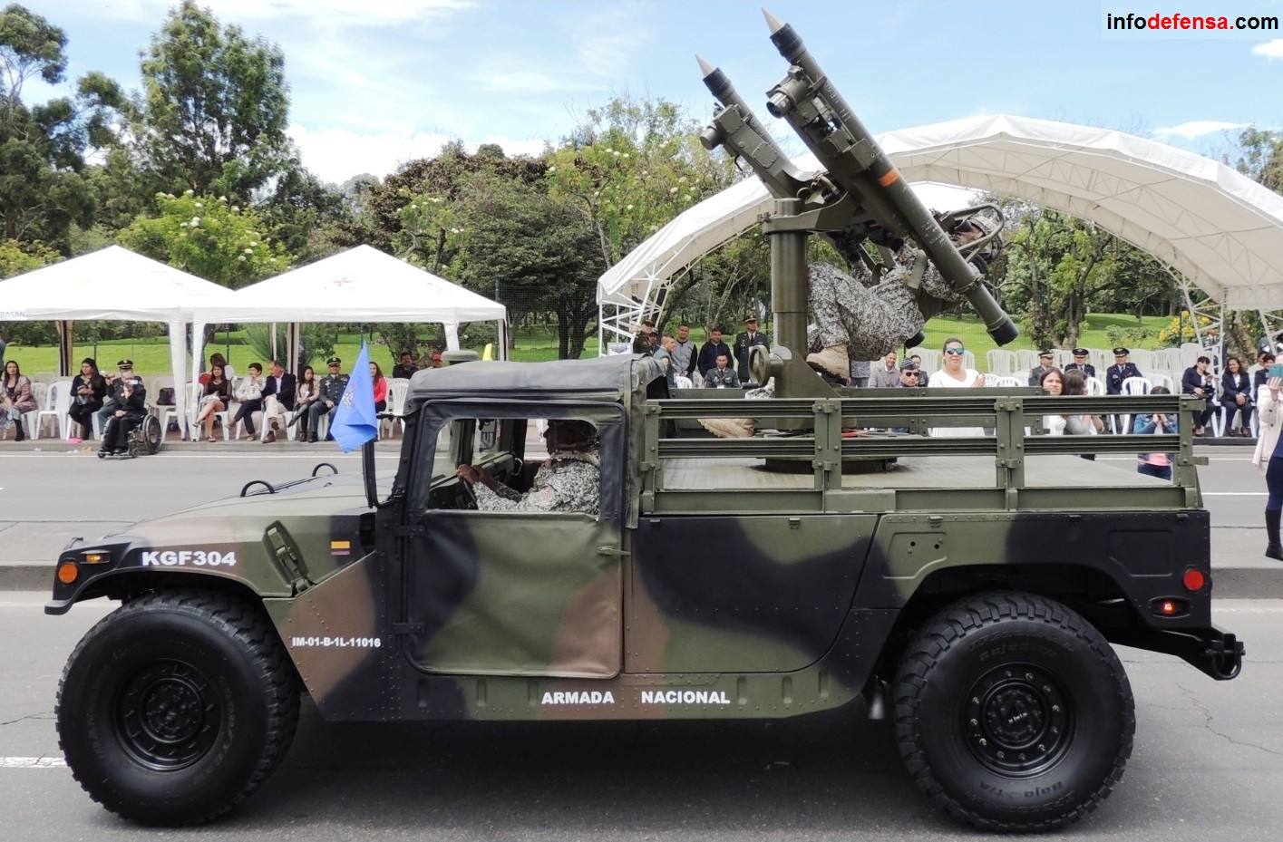 ​MBDA expone en Colombia las capacidades de su sistema antiaéreo Atlas RC