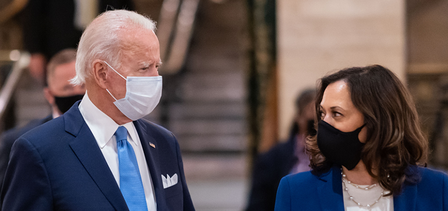 Joe Biden junto a la vicepresidenta Kamala Harris. Foto White House