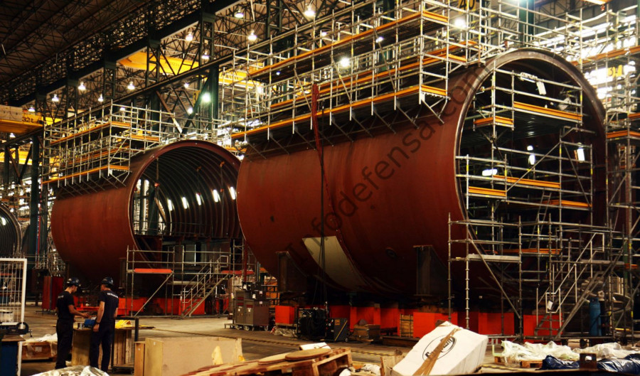 Astillero de Navantia en Cartagena. Foto: Gines SorianoInfodefensa.com