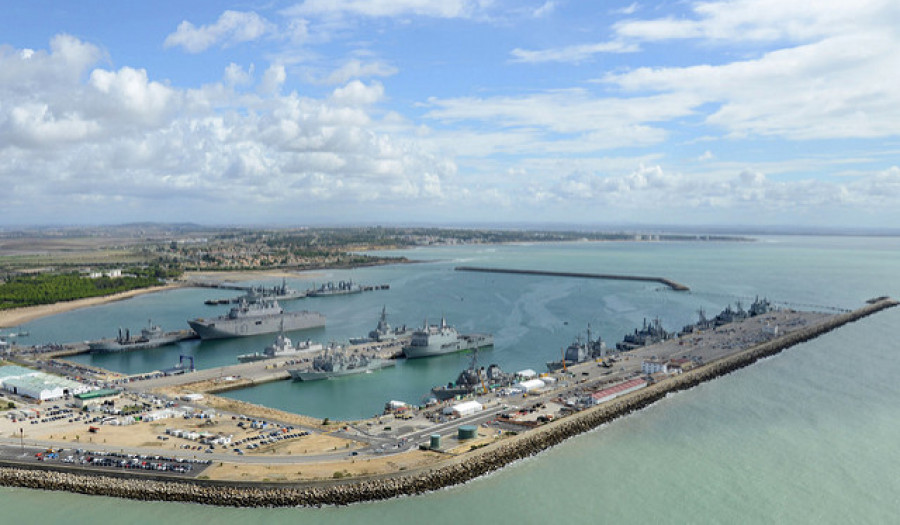 Base naval de Rota. Foto: Armada