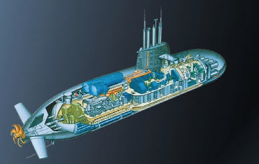 Submarino alemán del tipo 212. Foto: TKMS