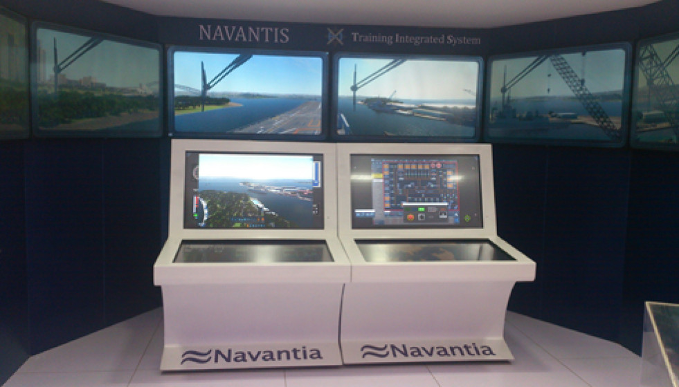 Sistema de adiestramiento Navantis. Foto: Navantia