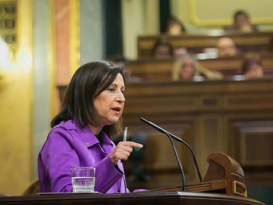 Margarita Robles en la Cámara Baja. Foto: Congreso de los Diputados