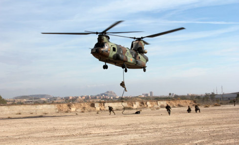 Chinook ejercito tierra
