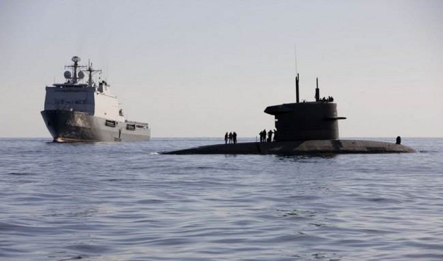 Submarino Walrus de la Armada neerlandesa. Foto: Damen