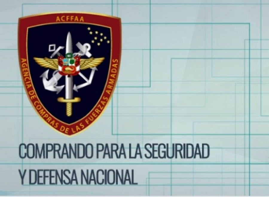 Logo de la Agencia de Compras de las Fuerzas Armadas del Perú. Foto: Acffaa