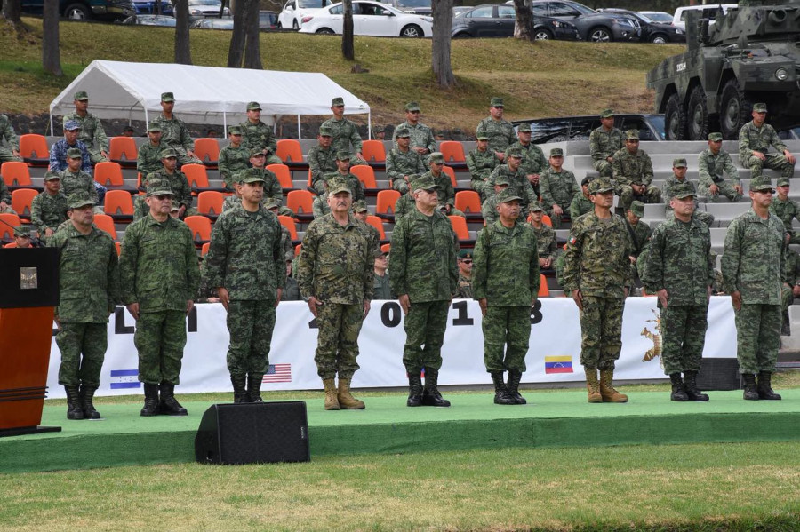 Esta competencia es uno de los esfuerzos del Ejército mexicano por abrirse al mundo. Foto Sedena.