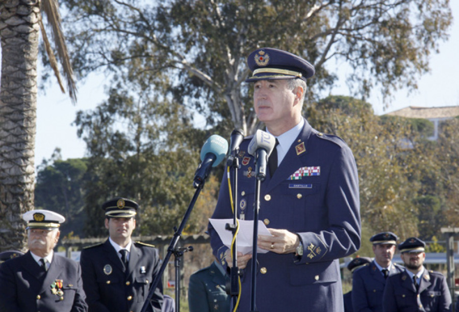 El general Pablo José Castillo Bretón durante su etapa como director de Enseñanza. Foto: Ejército del Aire