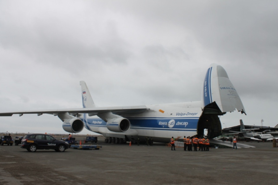 Antonov 124. Foto: Ejército de Perú