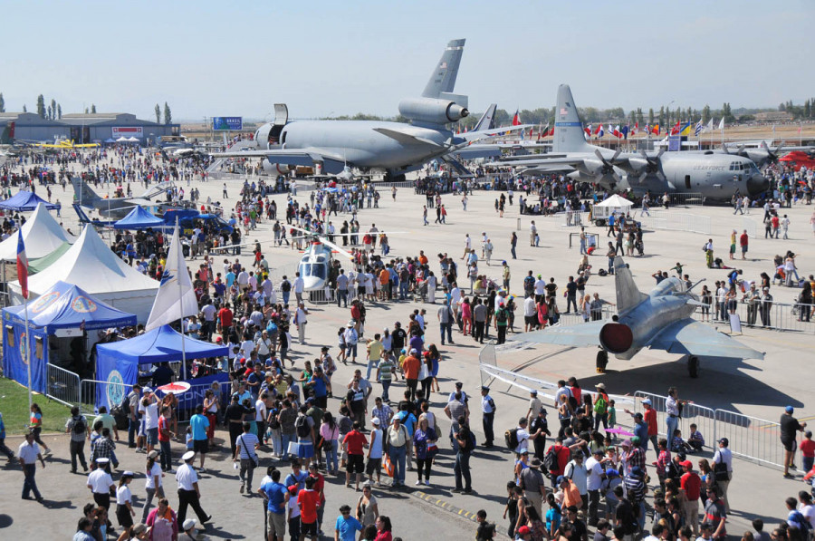 Fidae 2018 contará en su exhibición estática con aeronaves militares y civiles de todo el mundo. Foto: Fidae