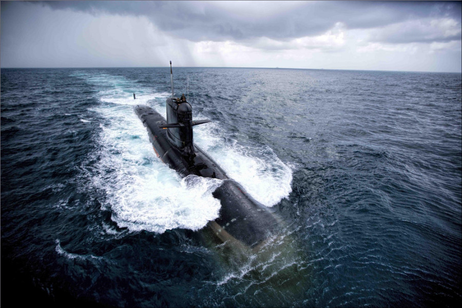 Submarino Kalvari, adscrito a la Armada India. Foto: Armada India