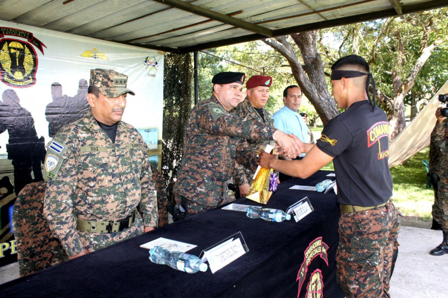 Graduación del curso de Comando Hacha´ Nº 30. Foto: Comando de Fuerzas Especiales.