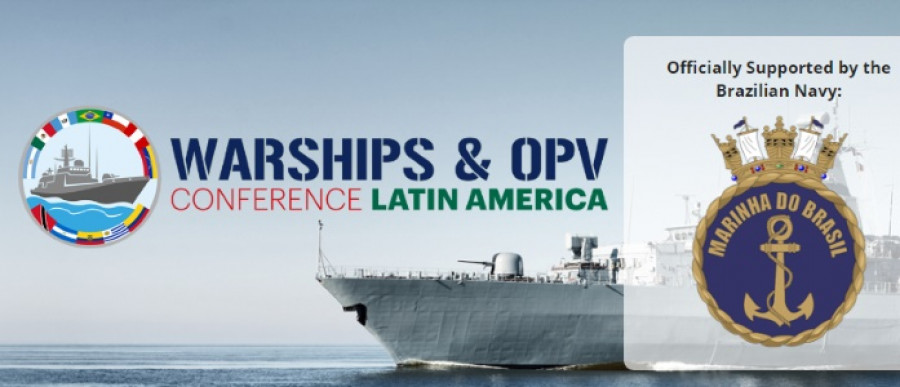 Conferencia internacional Warships & OPV Latam 2018, en Rio de Janeiro, Brasil. Foto: Defence IQ.