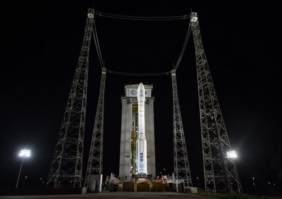 Lanzador Vega de Arianespace. Foto: Arianespace
