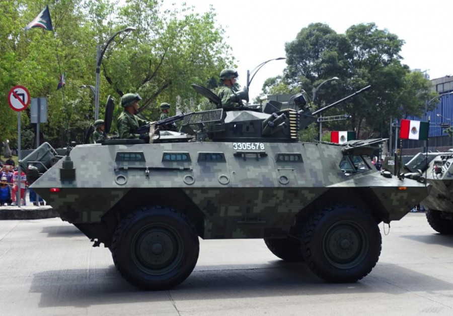 Vehículo blindado 4x4 de fabricación nacional DGIM DN-V fue desarrollado en 1984 por el entonces Departamento de Industria Militar DIM que