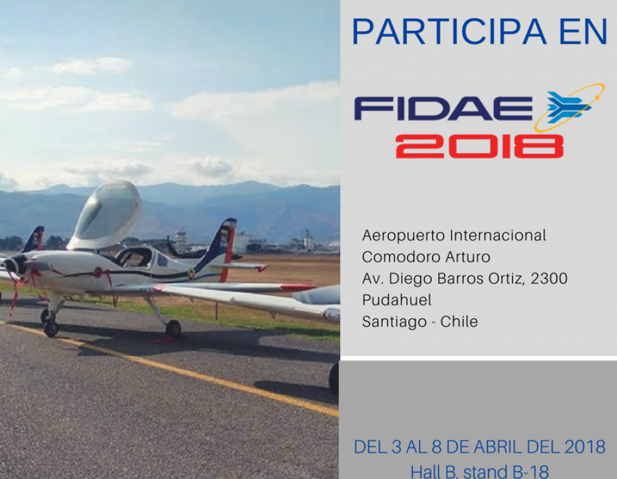 Folleto promocional de la participación de la Ciac en Fidae