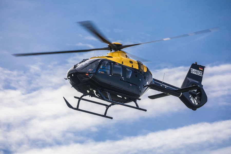 Aeronave H135. Foto: Airbus Helicopters