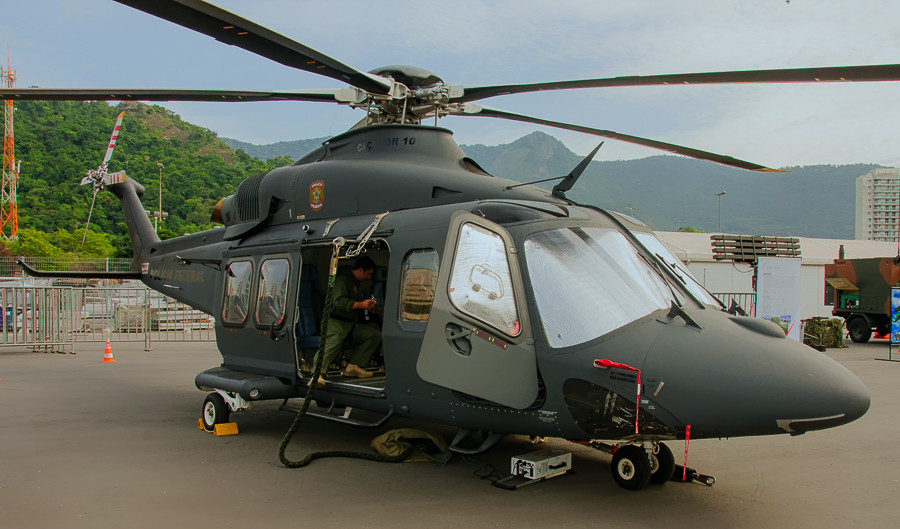 Helicóptero AW139. Foto: Roberto Caiafa  Infodefensa.com