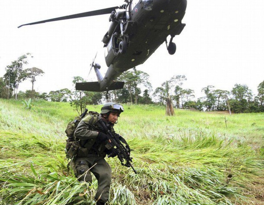 Comandos Jungla. Foto: Policía colombiana.