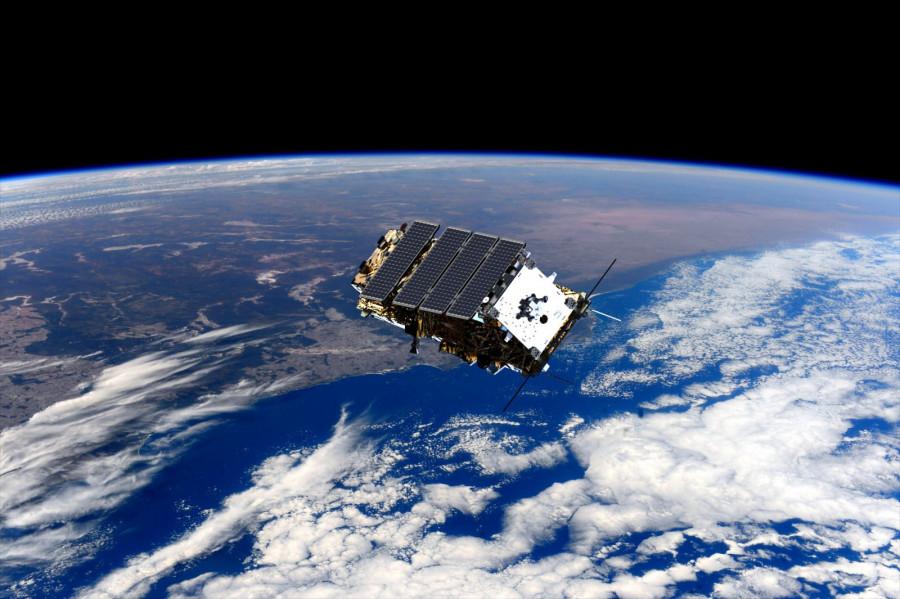 Satélite con radar de apertura sintética NovaSAR-S. Imagen: Surrey Satellite Technology Limited.