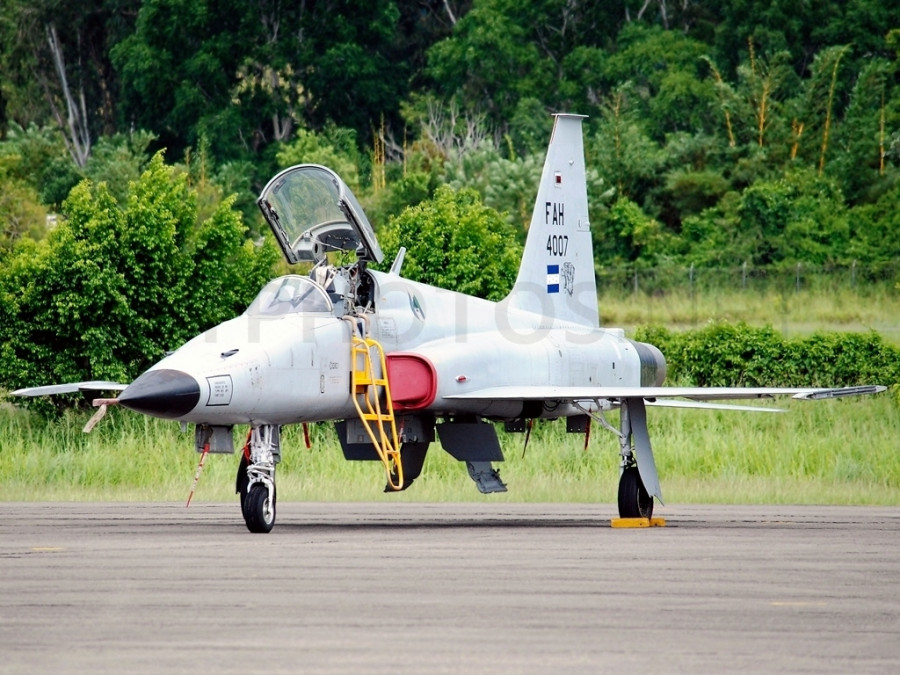 Northrop Grumman F-5 de Honduras. Foto: S. de Defensa Honduras.