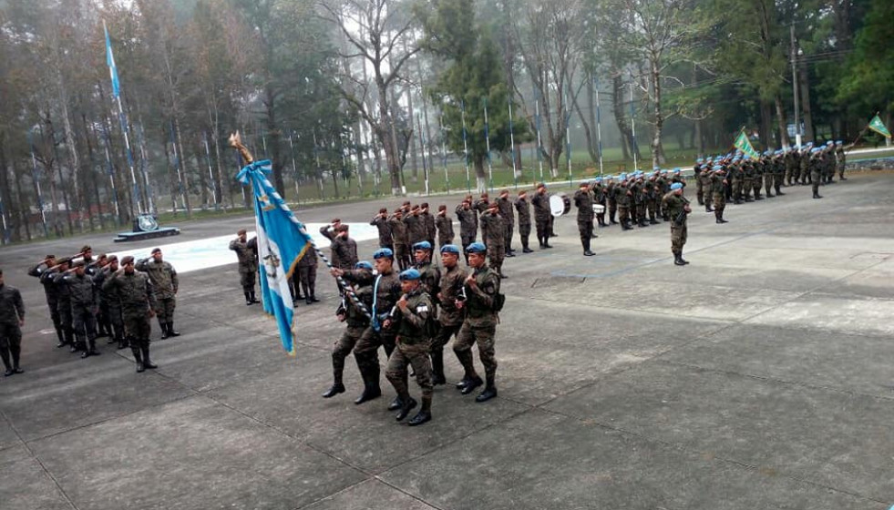 El Ministerio de la Defensa incrementa su presupuesto en 2018. Foto: Ministerio de Defensa de Guatemala.
