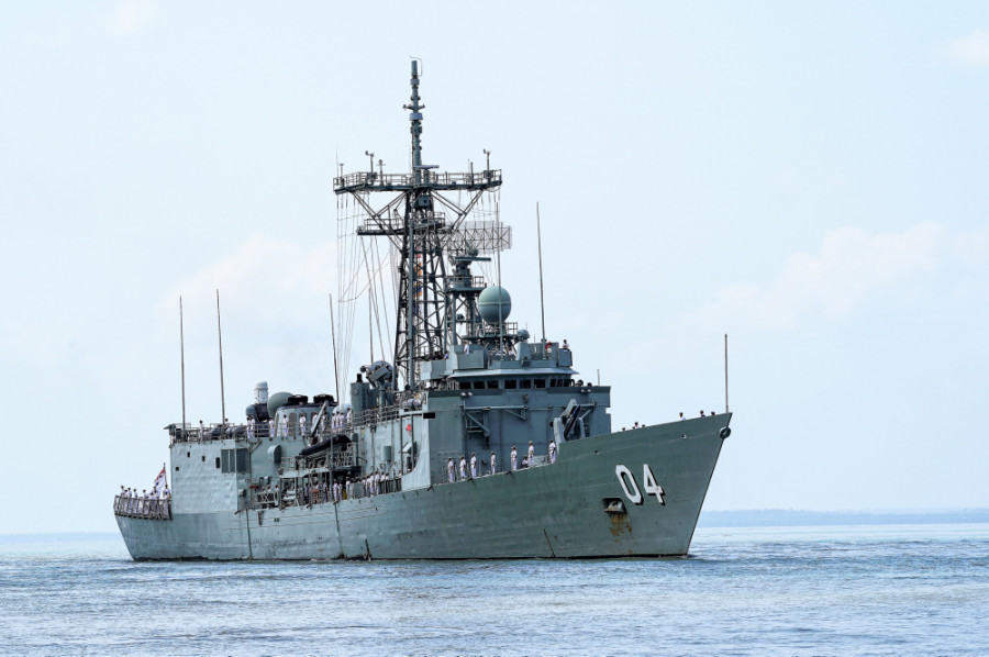 Fragata australiana HMAS Darwin. Foto: Ministerio Defensa de Australia