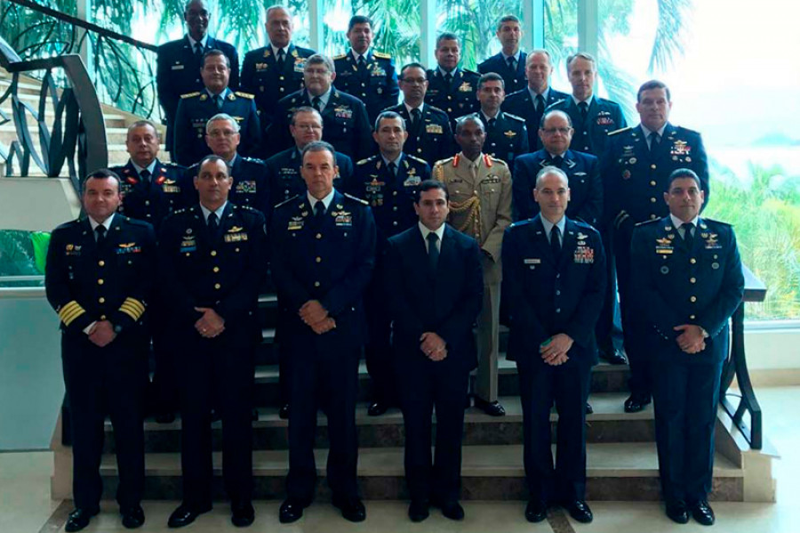 Conferencia de comandantes en jefe de las Fuerzas Aéreas Americanas 2018. Foto: FACh.