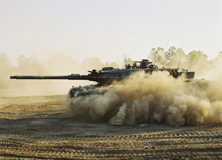 Carro de Combate Leopard 2. Foto: KMW