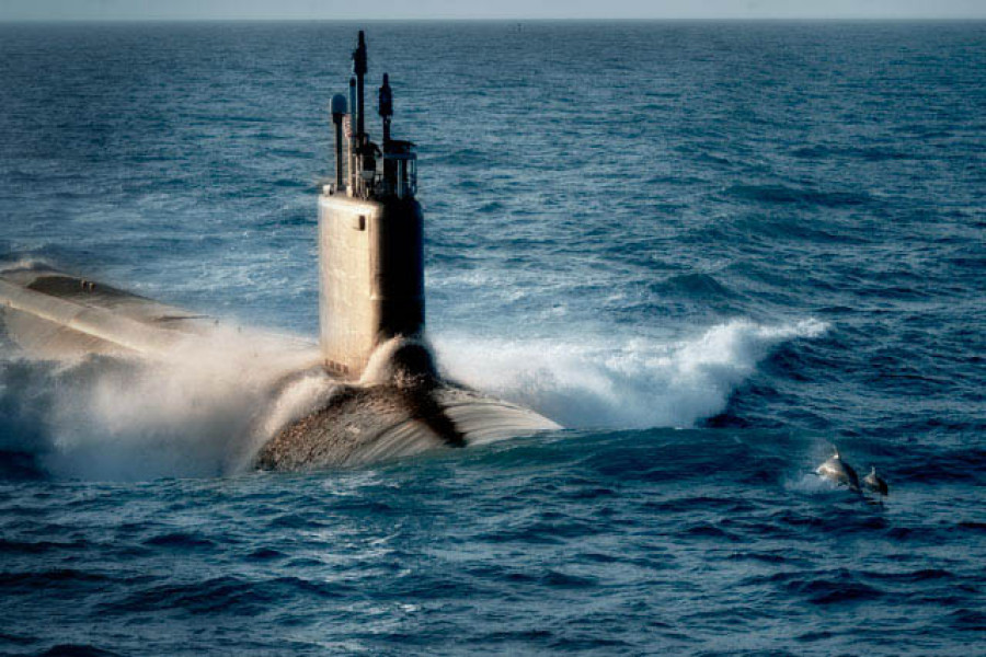Submarino nuclear estadounidense. Foto: US Navy