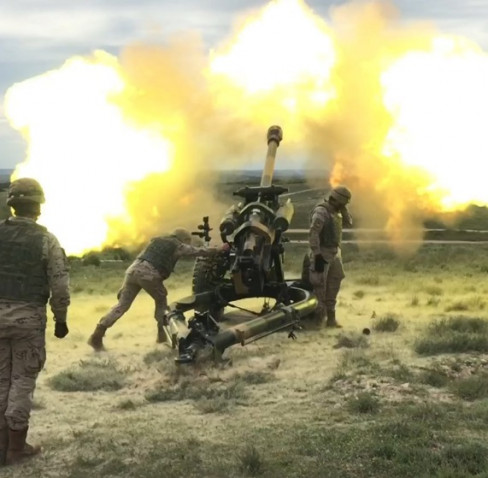 Obús Light Gun. Foto: Ejército de Tierra