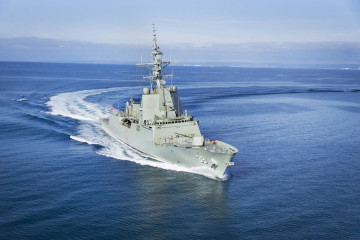 Destructor HMAS Hobart. Foto: Navantia
