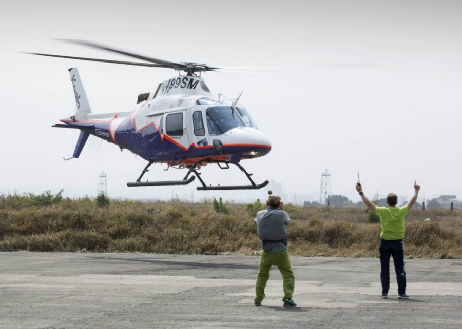 Helicóptero entrenador AW-119KX. Foto: Leonardo