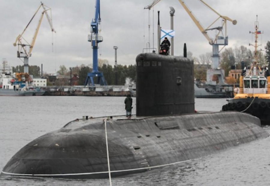 Submarino ruso del Proyecto 636. Imagen: Ministerio de Defensa de Rusia