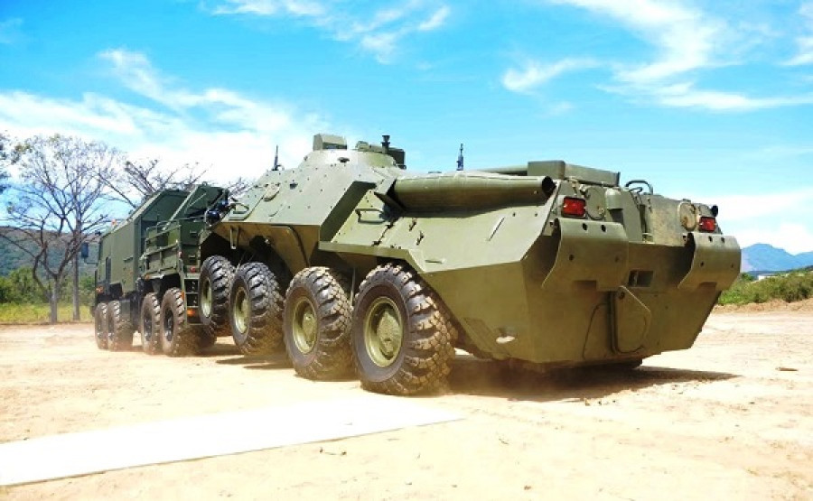 Venezuela Ejercito Ural5323 Rem KL BTR 80K EjVen