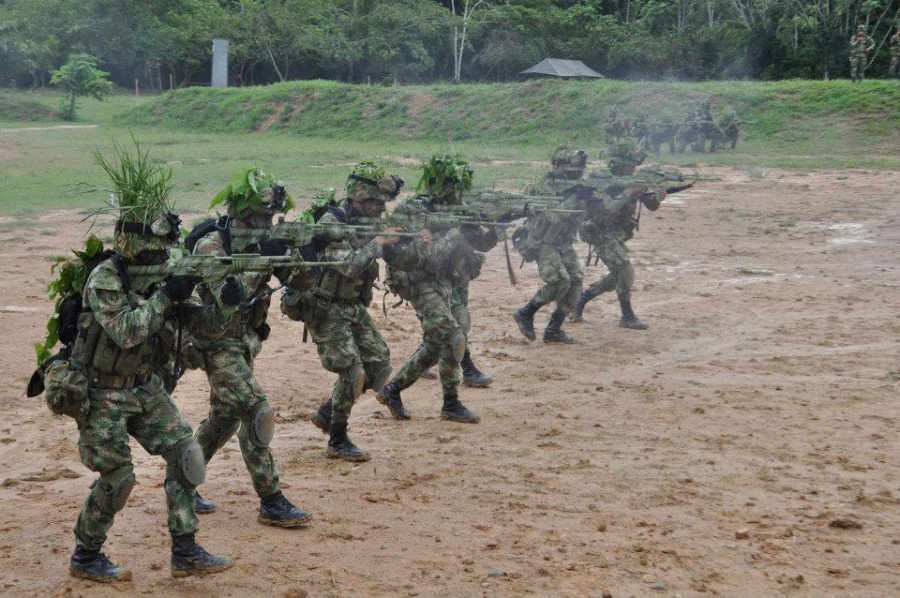 Soldados colombianos. Foto: americamilitar.com
