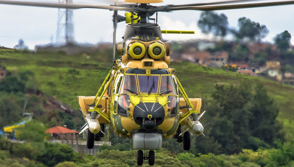 A versão ASUW do H-225M foi concebido pela engenharia da Helibras. Foto: Roberto Caiafa