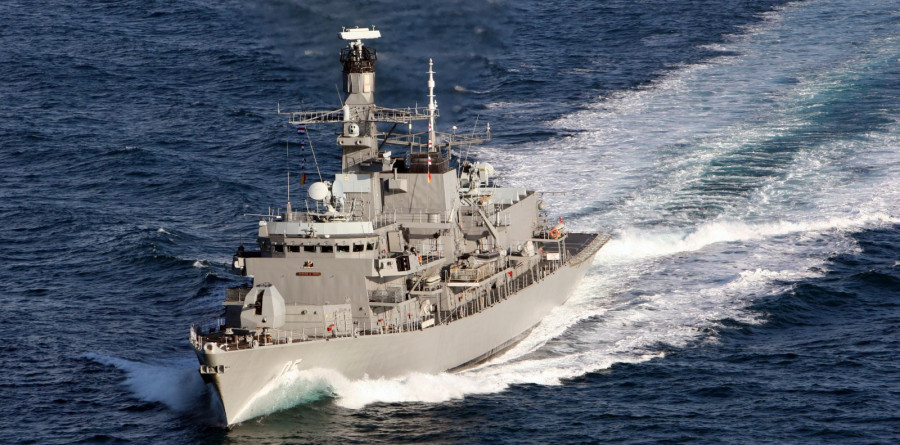 Fragata antisubmarina FF-05 Almirante Cochrane. Foto: Armada de Chile