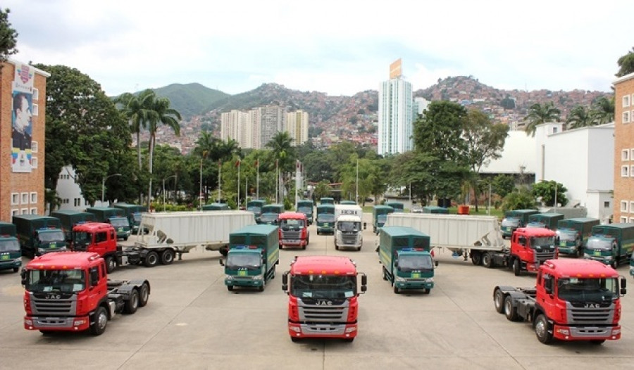 Venezuela GuerdiaNacional camionesJAC GNV