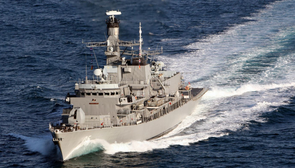 Fragata antisubmarina FF 05 Almirante Cochrane Armada de Chile 1