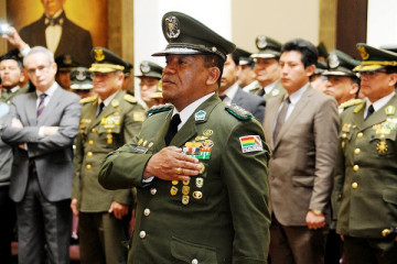 Bolivia Policia Cnel  De La Barra ABI