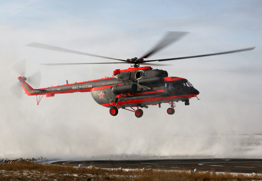 Helicóptero de transporte Mi-8AMTSh-Va. Foto: Russian Helicopters