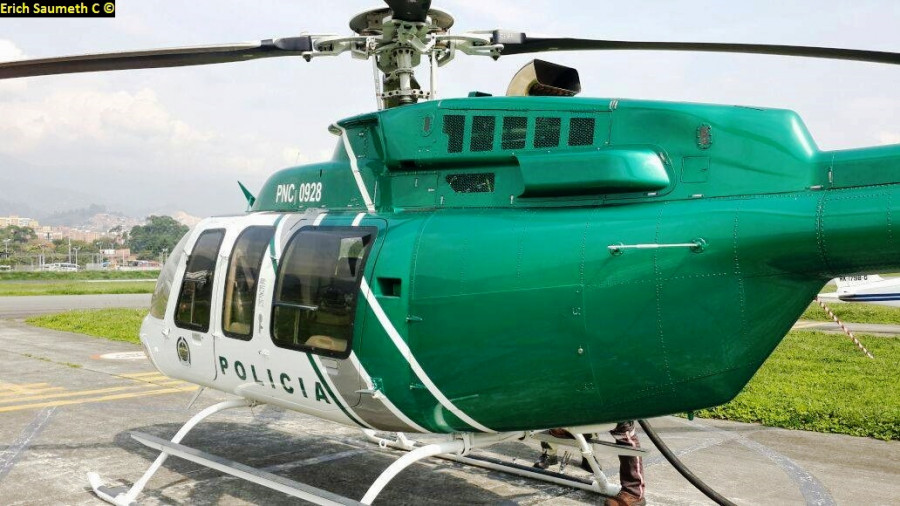 Helicóptero Policia Colombiana