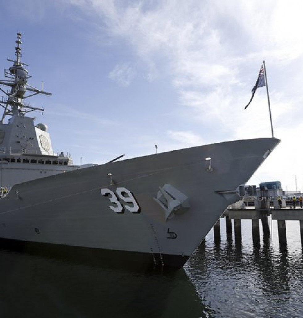 Buque Hobart. Foto: Royal Australian Navy