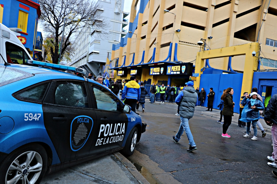 Un vehículo de la Policía de la Ciudad de Buenos Aires. Foto: Policía de la Ciudad de Buenos Aires